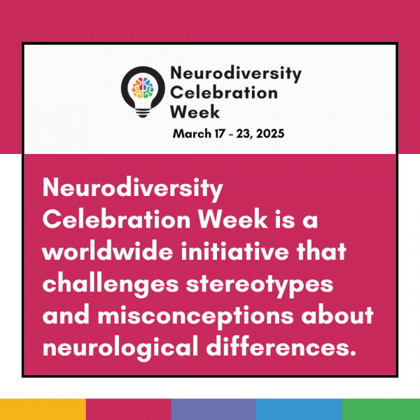 Neurodiversity Celebration Week is a worldwide initiative that challenges stereotypes and misconceptions about neurological differences.