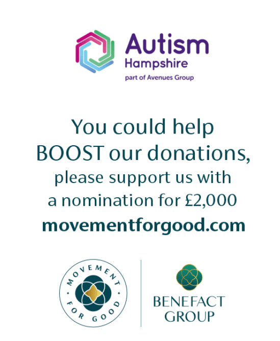 Movement for Good image - You could help BOOST our donations, please support us with a nomination for £2,000