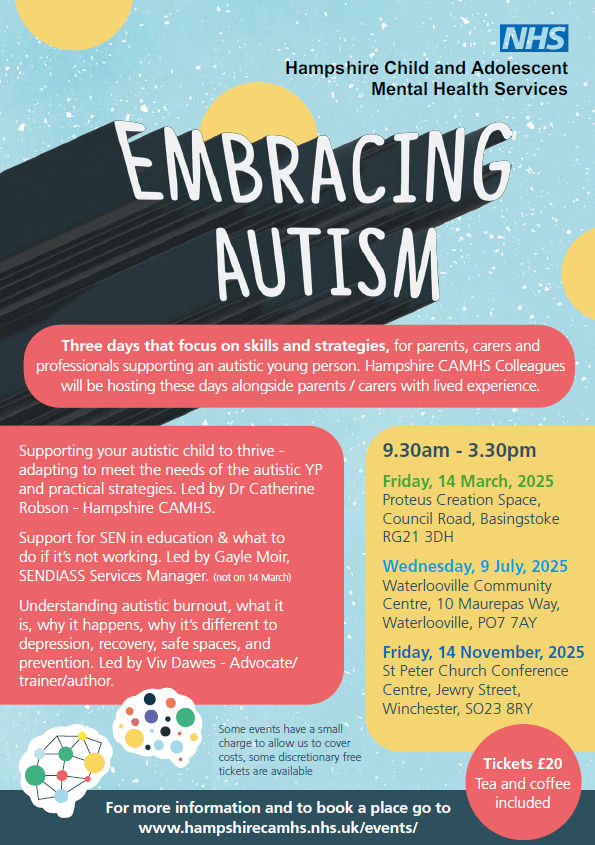 Embracing Autism flyer