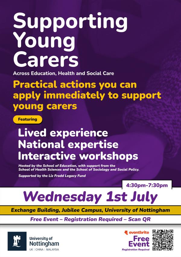 Supporting Young Carers poster