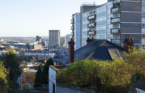 Picture of a high-rise building in Kingsdown, Bristol