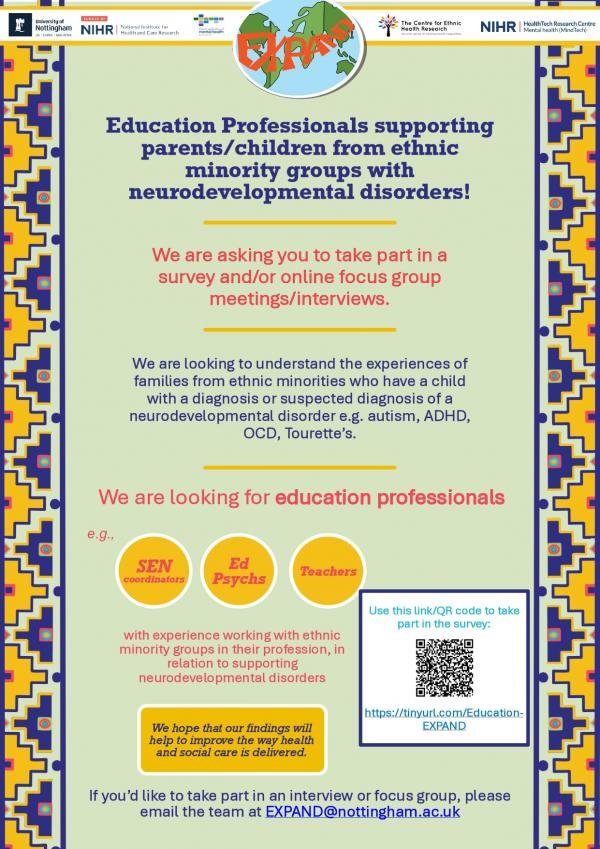 EXPAND call to action poster